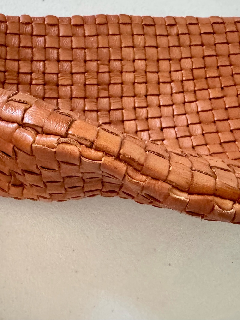 Clare V - Grande Fanny in Natural Woven with Red Zipper - Picture 6 of 6